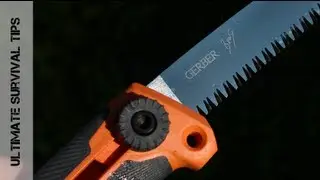 NEW - Gerber Bear Grylls Survival Saw - Review - Best Survival & Camping Saw? Let's See...