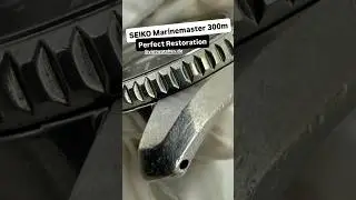 Seiko Marinemaster 300m Restoration - Crazy Transformation - Zaratsu Polishing #restoration #seiko