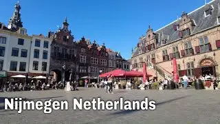 Nijmegen Holland City Tour 4K