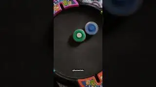 Rock Leone 🦁 vs Storm Pegasus 🌪️ in a budget stadium! Who wins? 🌀 #beyblade #letitrip #metalfight