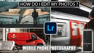 How To Edit Mobile Phone Raw Photos | Sony Xperia 1 V | Lightroom Photo Editing