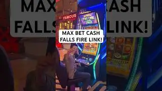 МАКСИМАЛЬНАЯ СТАВКА на Cash Falls Fire Link! #слоты #ЛасВегас #казино #азартныеигры