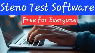 Online Steno Skill Test Software Free - Online Steno Mock Test Software - Happy Stenography Software