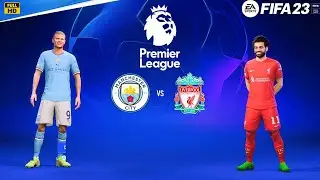 Man City Vs Liverpool - Premier League 2023 | FIFA 23 -  Full Match Gameplay
