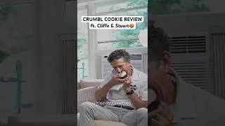 Cliffe & Stuart Knechtle Try Crumbl Cookie! #shorts #viral