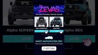 Alpha Motor is Nominated for a Zero Emission Vehicle Award!