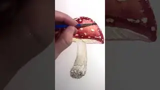 Beginner Tip for Painting Realistic Watercolors #realisticwatercolor #watercolortips #mushroom
