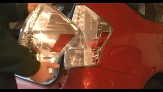 Replacing broken taillight on Prius V