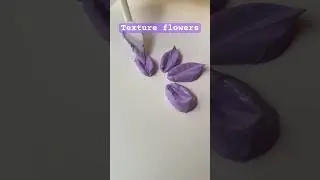 Most satisfying | Palette Knife textured flowers | Modern Art | Impasto Techniques | Art Trend 🌸