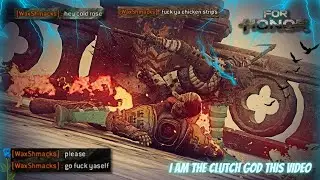 [ For Honor ] Clutching Hard With GOD TIER DEFLECTS Always Makes Players Salty!!