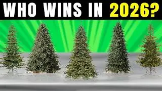 🔥 Топ-5 лучших искусственных рождественских елок [2026] ✅ Реалистичный вид / Варианты с подсветко...