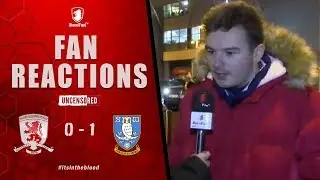 I'M SICK OF ******* TURNING UP HERE!!  | FAN REACTIONS | Middlesbrough 0 Sheffield Wednesday 1