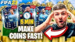The EASIEST Way to Make Coins NOW in FIFA 23! QUICK trading (FASTEST way to make coins in FIFA 23)
