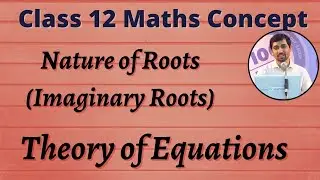 TN New Syllabus Concept 4 | Theory of Equations | Nature of Roots | Imaginary Roots