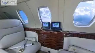 Scripps Aviation - Jet Interior - Cessna Citaion 650 - Virtual Tour video