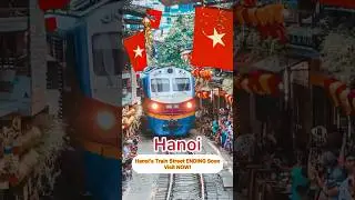 🚂 Hanoi Train Street&rsquo;s fight for Survival! #hanoi #vietnam #trainstreethanoi #oldquarter #singapore