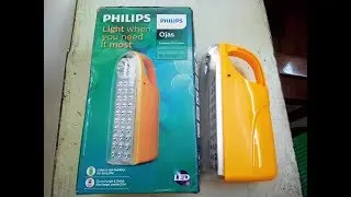 Philips Ojas Rechargeable LED Lantern  Unboxing/PHILIPS Ojas 4 hrs Lantern Emergency Light  (Yellow)