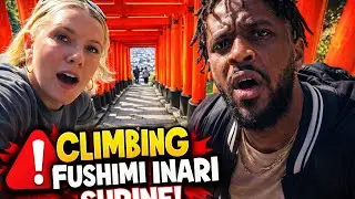 We Tried Climbing to the Top in Japan! (Fushima Inari Shrine)