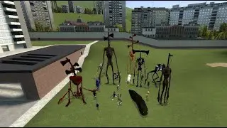 Review de Garry's Mod Trevor Henderson Creatures En 2025!!! #Gmod #TrevorHenderson #SirenHead