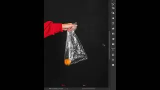 Remove background of transparent objects in Photoshop - Tutorial !   #shorts #photoshop