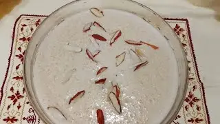 খেজুরের গুড়ের ফিরনী রান্না|| Cooking date molasses phirni