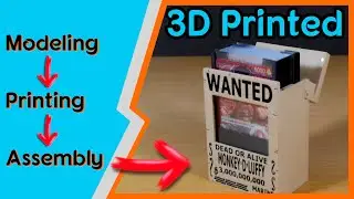 Time lapse creation - 3D printed One Piece TCG Deck Box