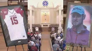 Family & friends, coaches & teammates remember Ryan Mallett at Razorback great's funeral