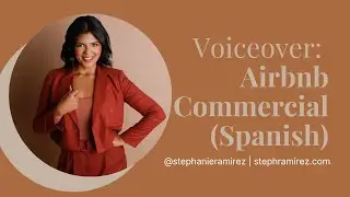 Spanish Commercial Voice Over Demo | U.S. Bilingual Female Voice Actor | Airbnb | Steph Ramirez