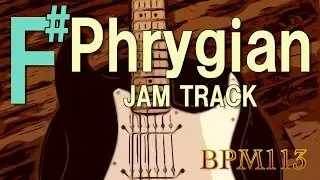 F# Phrygian Mode Scale - Groove Jam Backing Track