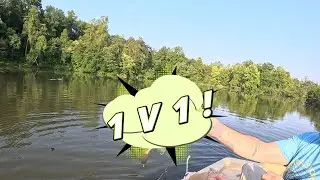 1V1 BACKYARD FISHING CHALLENGE!