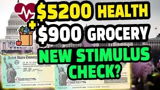 $5,200 Check Health + $900 Check Food Stimulus 2025 New Stimulus Check When?