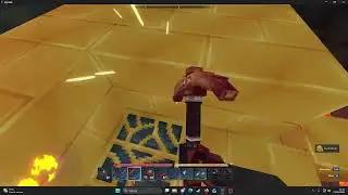 Hytale - How to get Gold Blocks and tip to climb in water