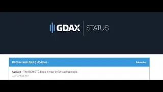 GDAX Starts BCH Trading, Users Angry About Focus
