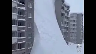 Russian heavy snow fall 2026