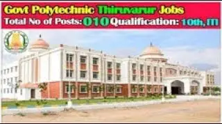 Government Polytechnic Jobs
