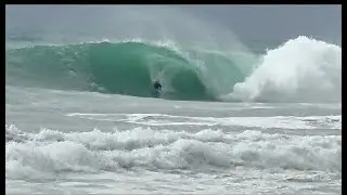 Gas Chambers,Aguadilla Puerto Rico !Swell Feb 3,2026 ! Music by Eladio Carrion ..*** Finger Dreads 