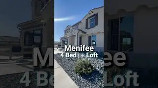 Менифи, Калифорния | 4 спальни | 3 ванные | мансарда | (951) 404-2420 | #menifee #hometour #homet...