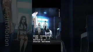 From Weak to Unstoppable 💥 Daniel Park Transformation | Lookism edit #lookism #animeedit #shorts