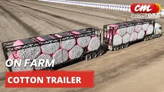 C&M Cotton Cartage Trailers, setting a new standard for cotton transport efficiency!
