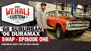 WCFab &rsquo;68 Chevy Suburban &ndash; 6.6L LBZ Duramax Diesel Engine Swap &ndash; Episode 1