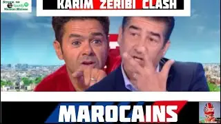 KARIM ZERIBI CLASH MAROCAINS🇲🇦 #tebboune #jameldebbouze #brunoretailleau #mohamedamra #apathie