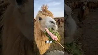 Как верблюды едят кактусы и не получают травм?🤯