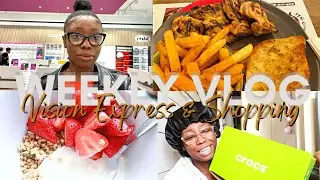 WEEKLY VLOG | VISION EXPRESS APPOINTMENT | NEW CROCS | RANDOM HAUL