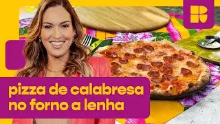 Pizza de calabresa de forno para iniciantes! | É de Casa