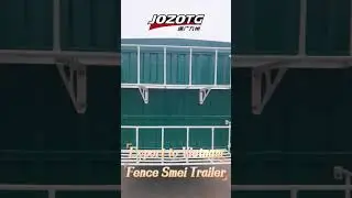 JOZOTG fence cargo trailer ready shipping to Vietnam