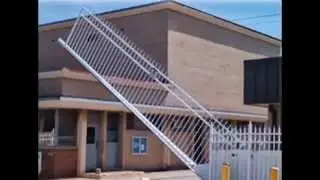 Security stand lane gate