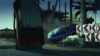 Burnout Paradise Remastered - Taking Down Hunter Citizen (Police Car)