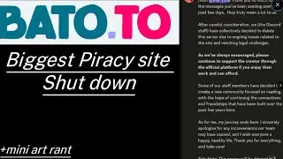BATO.TO SHUT DOWN?? |last discord message and art rant|