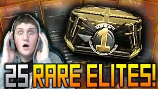 SUPER RARE ELITE ITEMS! BIG Advanced Supply Drop Opening (COD AW Elite Advanced Supply Drops)
