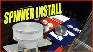 Spinner install on Arcade1up Asteroids cabinet.